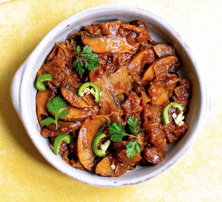 Mushroom bhaji