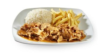 Bifana no Prato Estufado