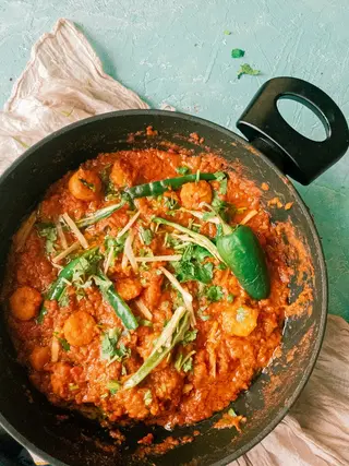 Karahi jhinga