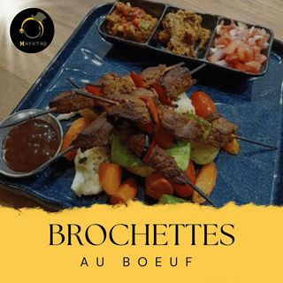 Plat Brochettes De Bœuf