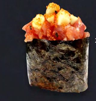232. Gunkan maguro spicy 1 pezzo