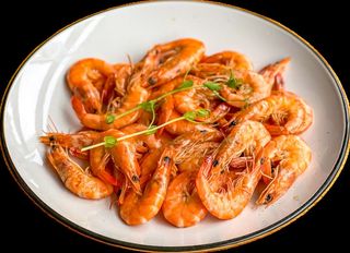 Смажена білонога креветка (270г)