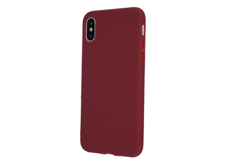 Силиконов калъф гръб iPaky матиран - Samsung A105F Galaxy A10, бордо
