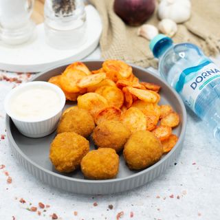 Chicken kiev,apa plata