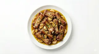 Costillas Al Ajillo