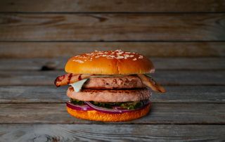 Light Bacon&Cheese Burger