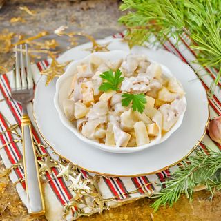 Салат з куркою (150г)