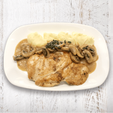 Пилешко филе с гъбен сос 400гр