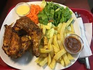 1/2 Poulet rôti