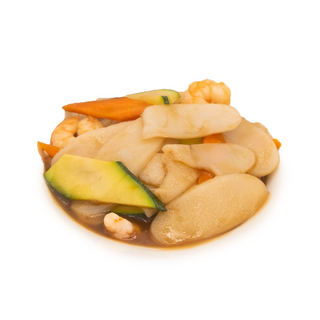 Gnocchi di riso con gamberi