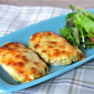 Cotlet de porc gratinat