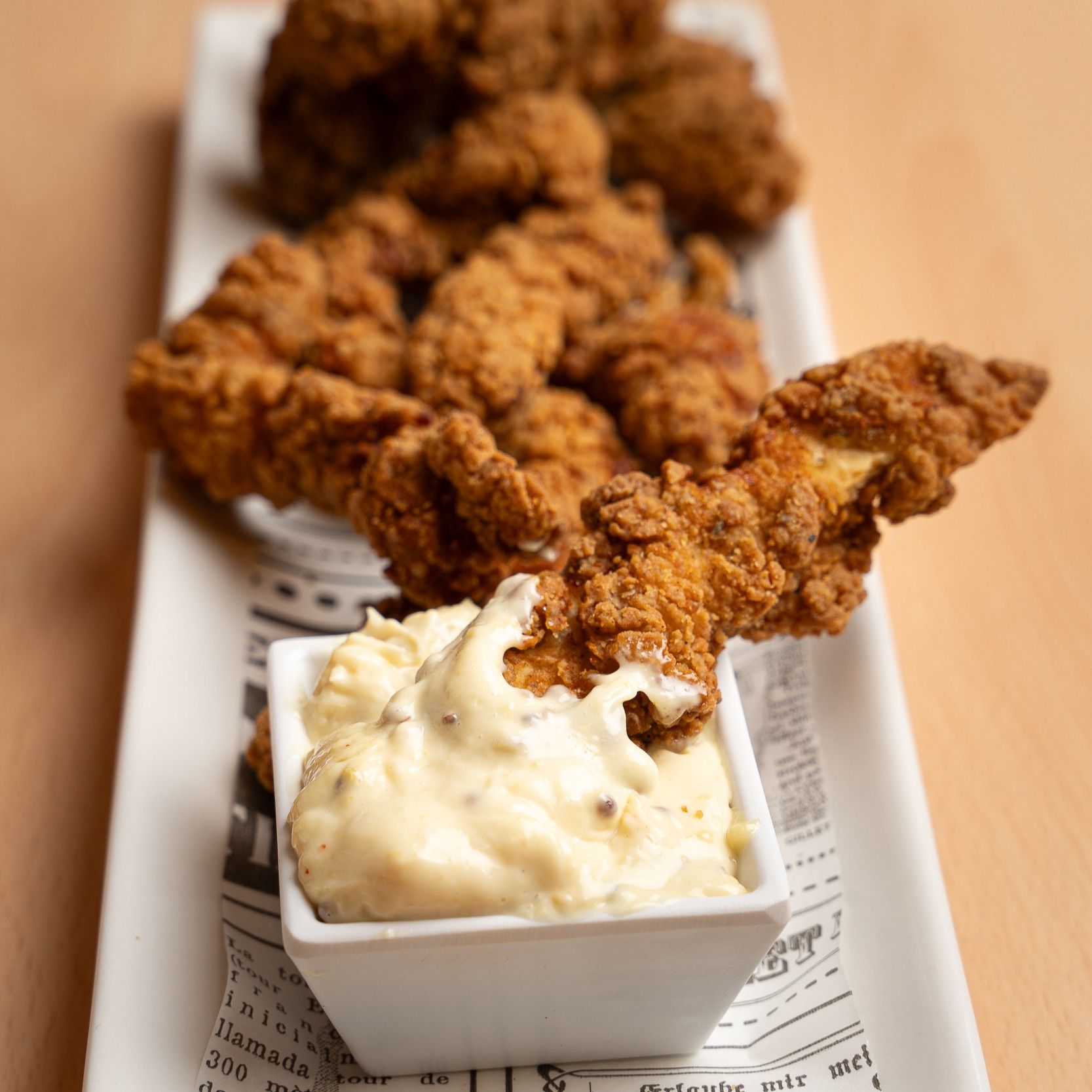 Tapa De Fingers De Pollastre Especiats