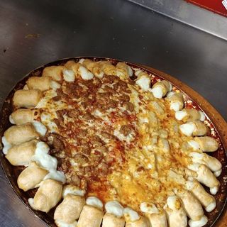 cheese bite pizza gambas