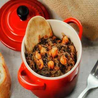 Espinaca Con Garbanzos  (1/4 Kg.)