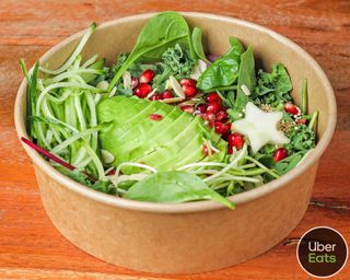 Avocado natural salad