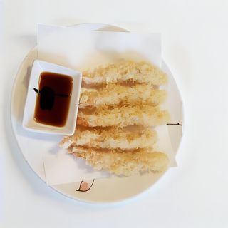 Tempura di gamberi