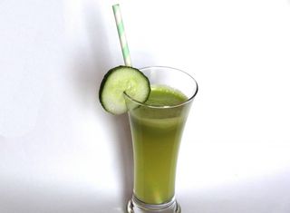 Jus De Concombre Et Orange