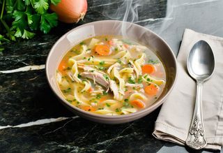 Rosół z kołdunami