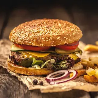 Burger Supreme Americana + 6 Nuggets De Pollo + Refresco (1l)