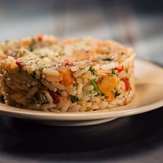 Orez cu legume si ciuperci