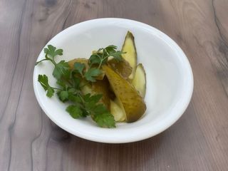 Огірки мариновані за власним рецептом з діжонською гірчицею 100г