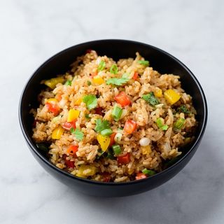 Arroz Frito Con Vegetales