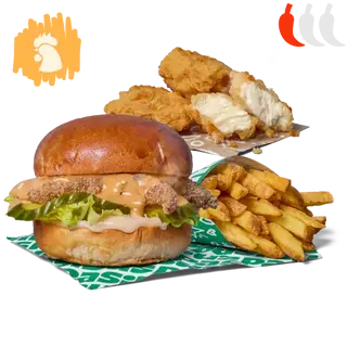 HONEY CHICKEN PASIK ZESTAW POWIĘKSZONY