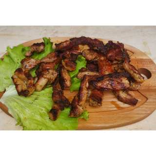 Крехки свински гърди на жар (450г)