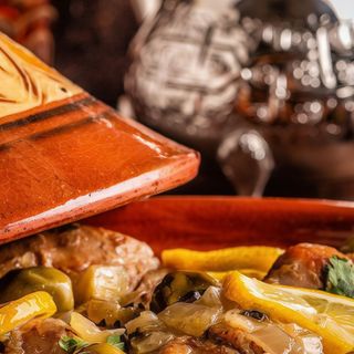 Tajin de pollo con verduras