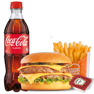 Комбо Чизбургер дабл