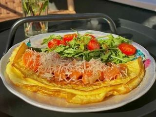 ОМЛЕТ З СЛАБОСОЛОНИМ ЛОСОСЕМ (330g)