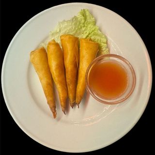 Crepe especial com gambas