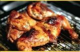 Medio pollo portugués a la parrilla