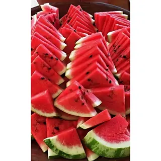Water melon slices