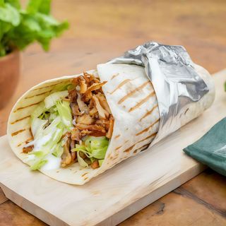 Menú durum de ternera completo