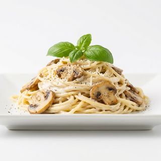 Pasta de Champiñones y nata