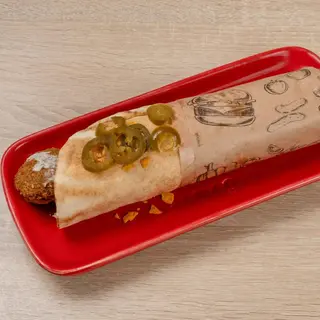 Wrap de Falafel Original  Menú
