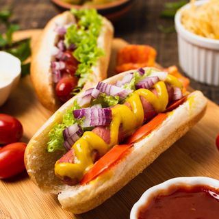 Menú Hot Dog