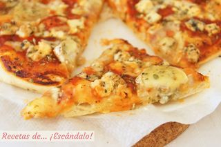 Pizza Cuatro Quesos (33 Cm.)