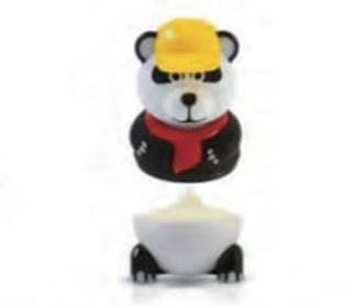 182. Panda gelato gusto vaniglia