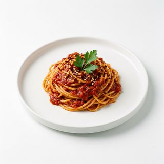 Espaguetis Con Salsa Arrabiata