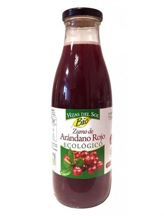 Zumo De Arándano Rojo Hijas Del Sol 750 Ml