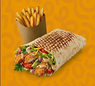 Tacos L Poulet Pané