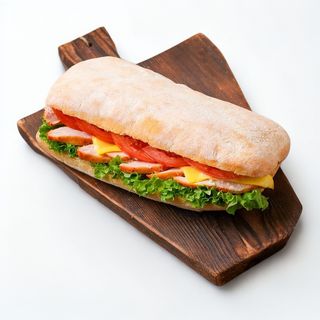 Չիաբատտա հավի մսով