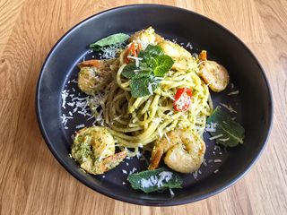 Spaghetti krewetkowe