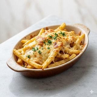 Patatas Con Queso Gratinado