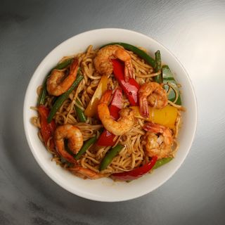 Wok Crevettes