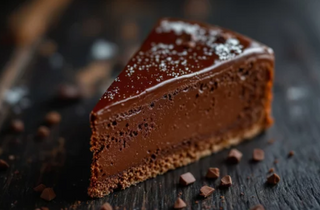 Tarta Al Chocolate Casera (Porción)