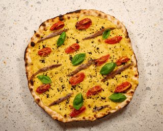 Alici e cavolfiore arancione