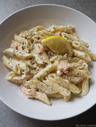 Pâtes Saumon